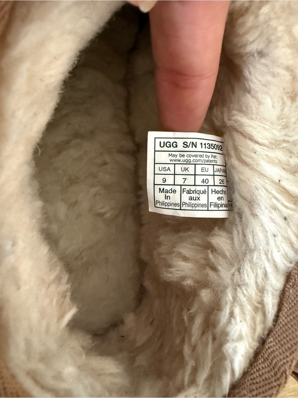 Platform UGG Mini Boots (Chestnut, Women’s 9) - Picture 6 of 8